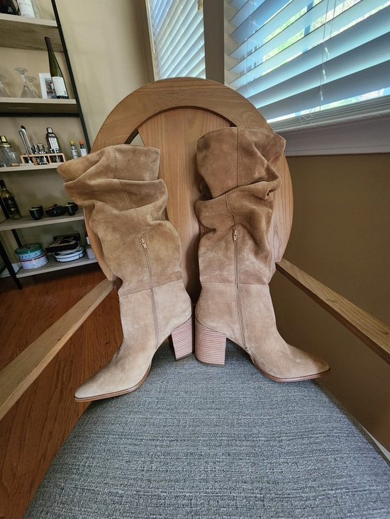 Steve Madden Shoes - Steve Madden Suede Slouch Knee Boots